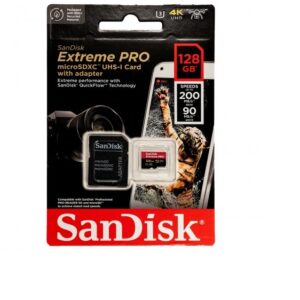 Memoria MicroSD 128GB Sandisk Extreme Pro 200Mb