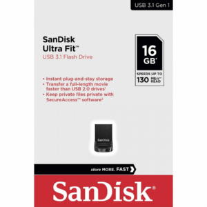 Pendrive 16GB Sandisk Ultra Fit  USB 3.1