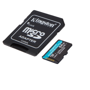 Memoria MicroSD 64GB Kingston Canvas Go Plus