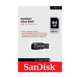 Pendrive 64GB Sandisk Ultra Shift USB 3.0