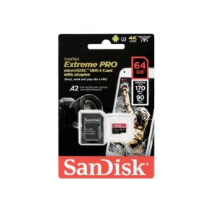 Memoria MicroSD 64GB Sandisk Extreme Pro 170Mb