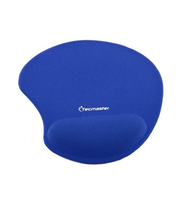 Pad Mouse c/Apoya Muñecas Tecmaster Azul