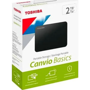 Disco Duro Externo HDD Toshiba Canvio Basics 2TB USB 3.0