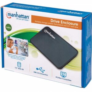 Cofre Disco Duro 2,5' USB 2.0 Manhattan