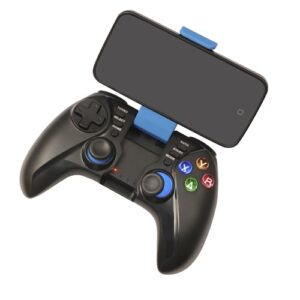 Control Game Pad Led Bluetooth para Celular  Tecmaster Azul