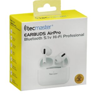 Audifonos Bluetooth 5.1 Tecmaster Earbuds Air Pro