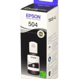 Tinta Botella Epson 504 Negro T504120