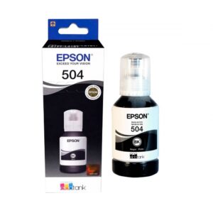 Tinta Botella Epson 504 Negro T504120