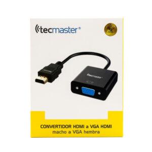 Adaptador HDMI a VGA Tecmaster