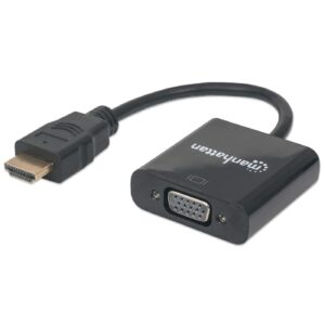 Adaptador HDMI Macho a VGA Hembra Manhattan