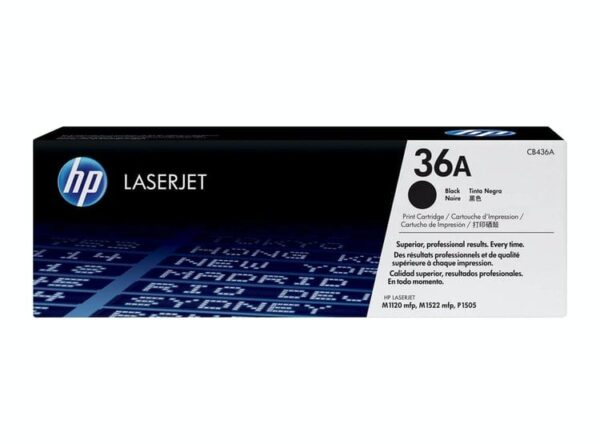 Toner HP laserjet 36A Negro CB436A