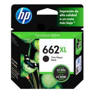 Tinta HP 662XL Negro