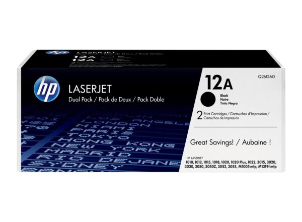 Toner HP 12A Negro Q2612A