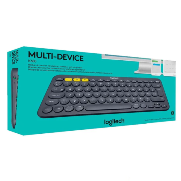 Teclado Bluetooth Logitech K380 Negro - Imagen 2