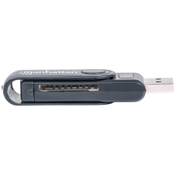 Mini Lector Memoria SD/MSD USB 3.0 Manhattan - Imagen 5