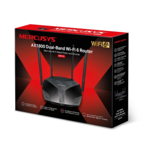 Router Wi-Fi 6 Mercusys MR70X Dual Band AX1800