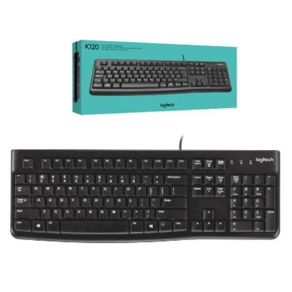 Teclado USB Logitech K120 Ver. Español