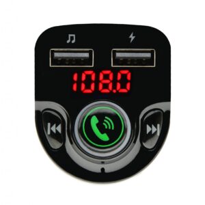 Transmisor FM/Bluethood Tecmaster Manos Libre para Auto