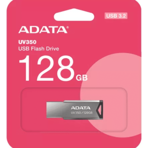 Pendrive 128GB Adata Metálico UV350 USB 3.2