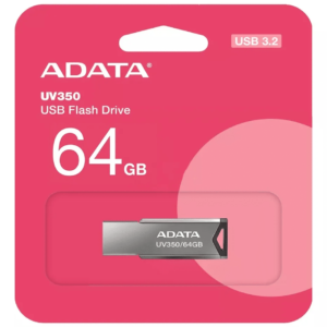 Pendrive 64GB Adata Metalico UV350 USB 3.2