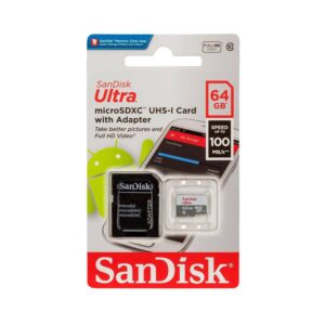 Memoria MicroSD 64GB Sandisk Ultra Class10