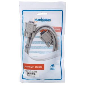 Cable VGA a VGA Macho/Macho 1.8Mts Manhattan