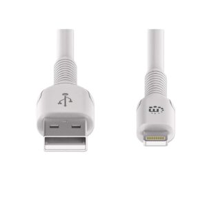 Cable USB Iphone MFI Lightning Manhattan 1.0Mt