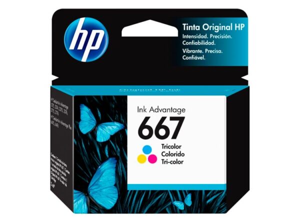 Tinta HP 667 Color