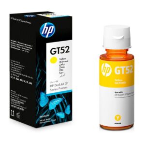 Tinta Botella HP GT52 Amarilla