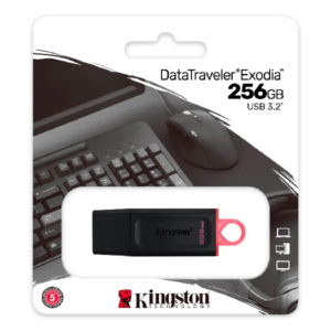 Pendrive 256GB Kingston DataTraveler Exodia USB 3.2