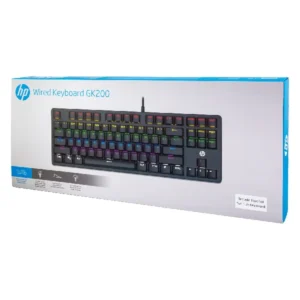 Teclado Gaming Mecánico HP GK200 RBG