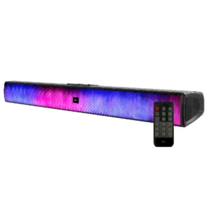 Parlante Soundbar Mlab Flaming Smoke Bluetooth Optical HDMI