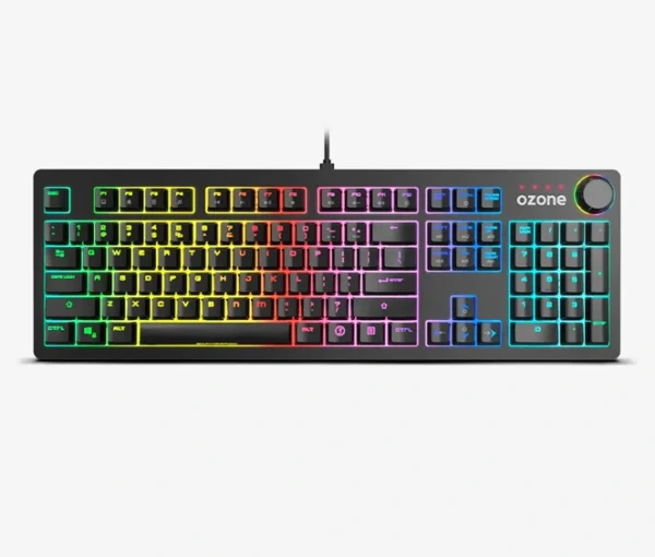 Teclado Gaming Mecánico Ozone Strikeback RGB